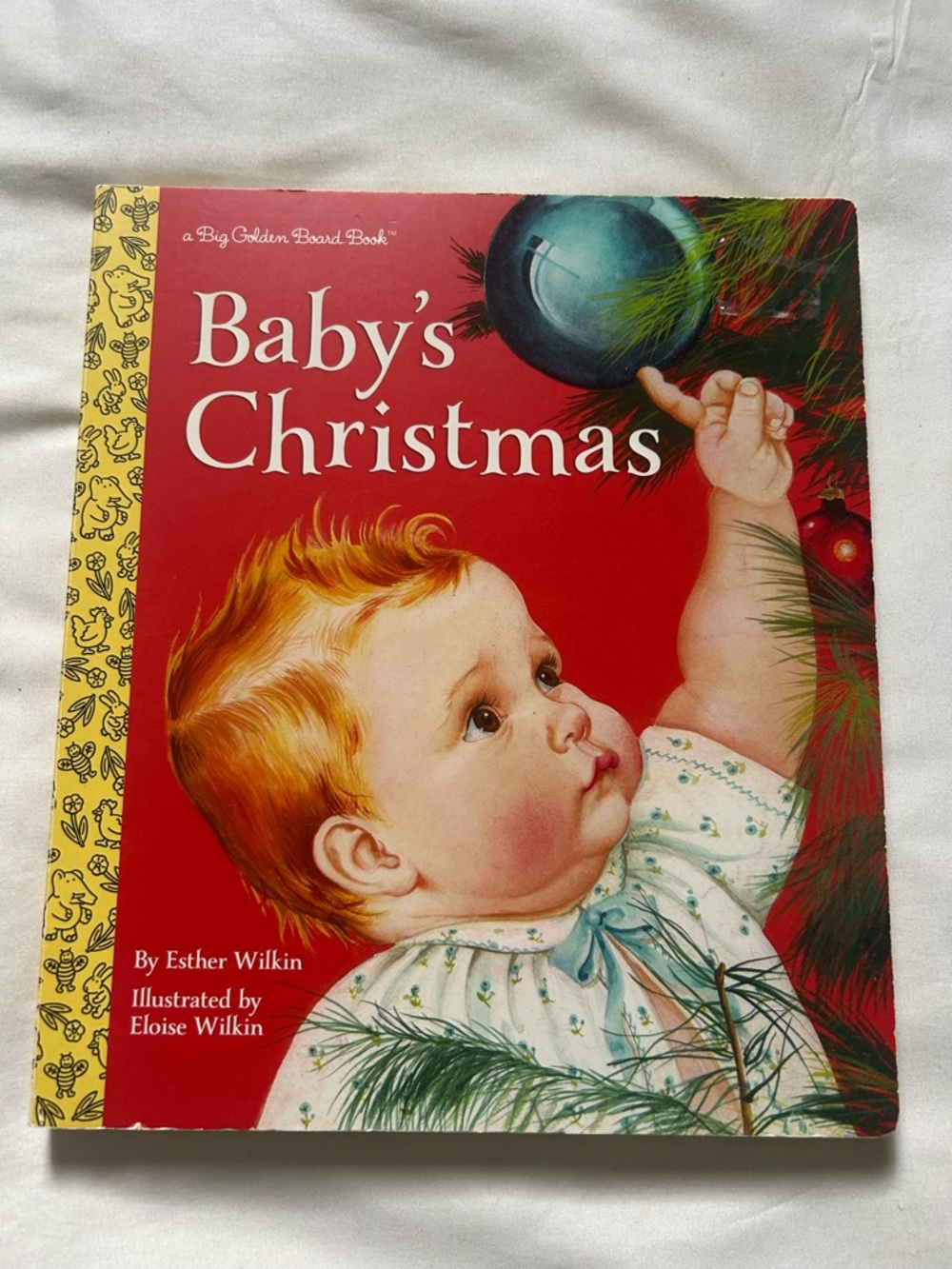 Baby’s Christmas, Eloise Wilkin Big Golden Board book